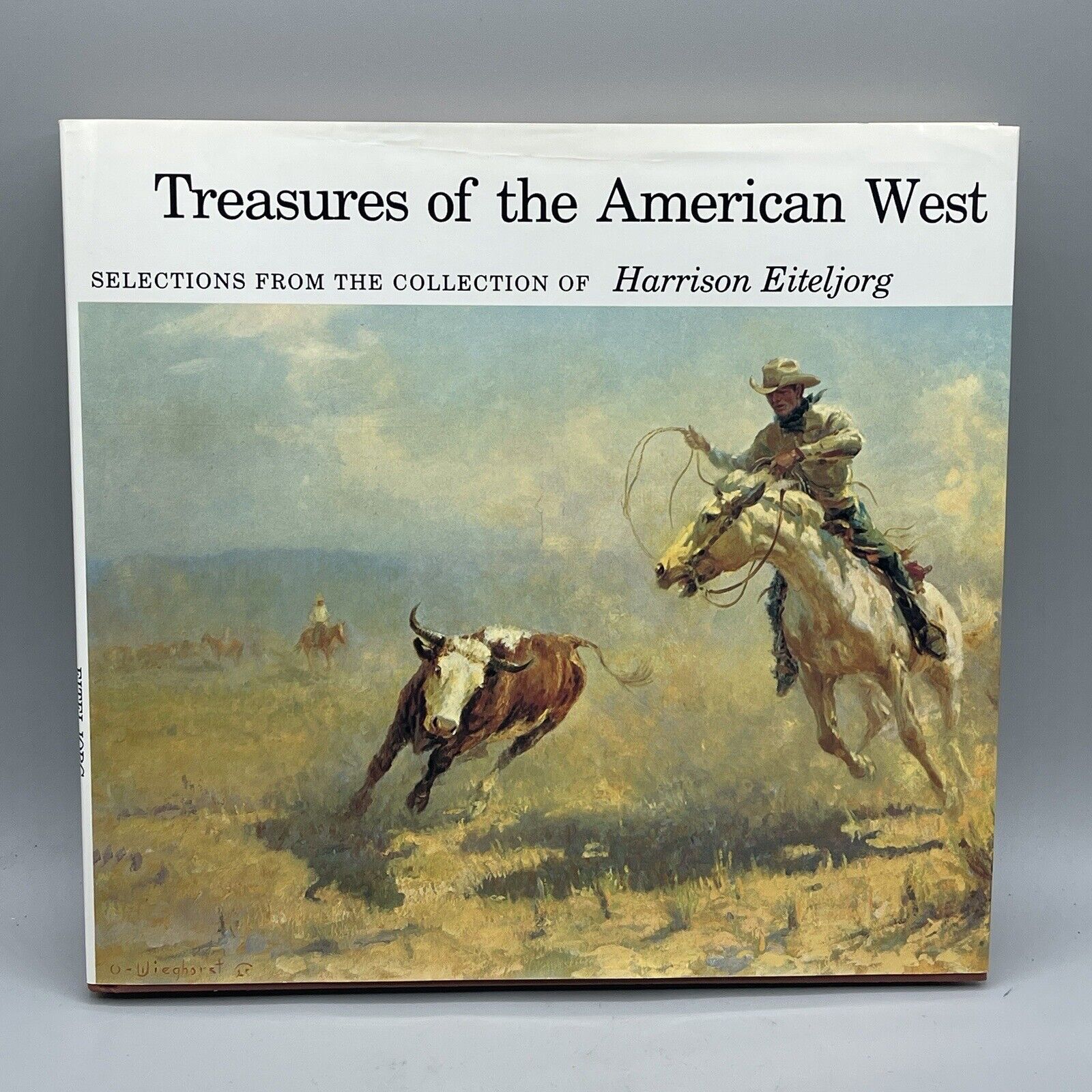 1st ed. Treasures of the American West Cowboy and American Indian art HARD cover