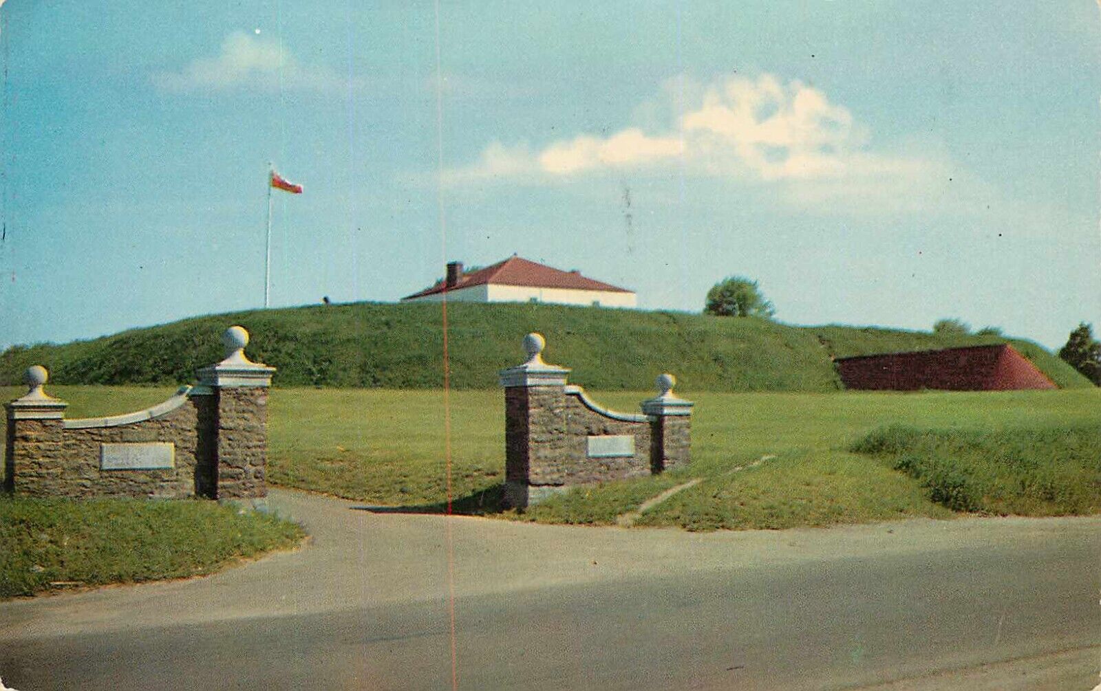 Postcard Canada Fort Wellington 1812 War Site Usa Unposted
