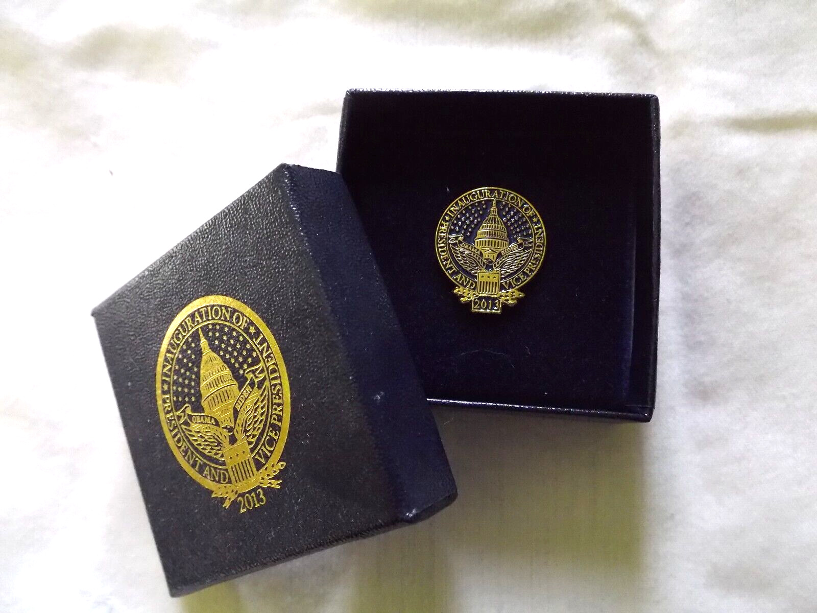 2013 Inauguration - President Obama Vice President Biden Official Pin in BOX
