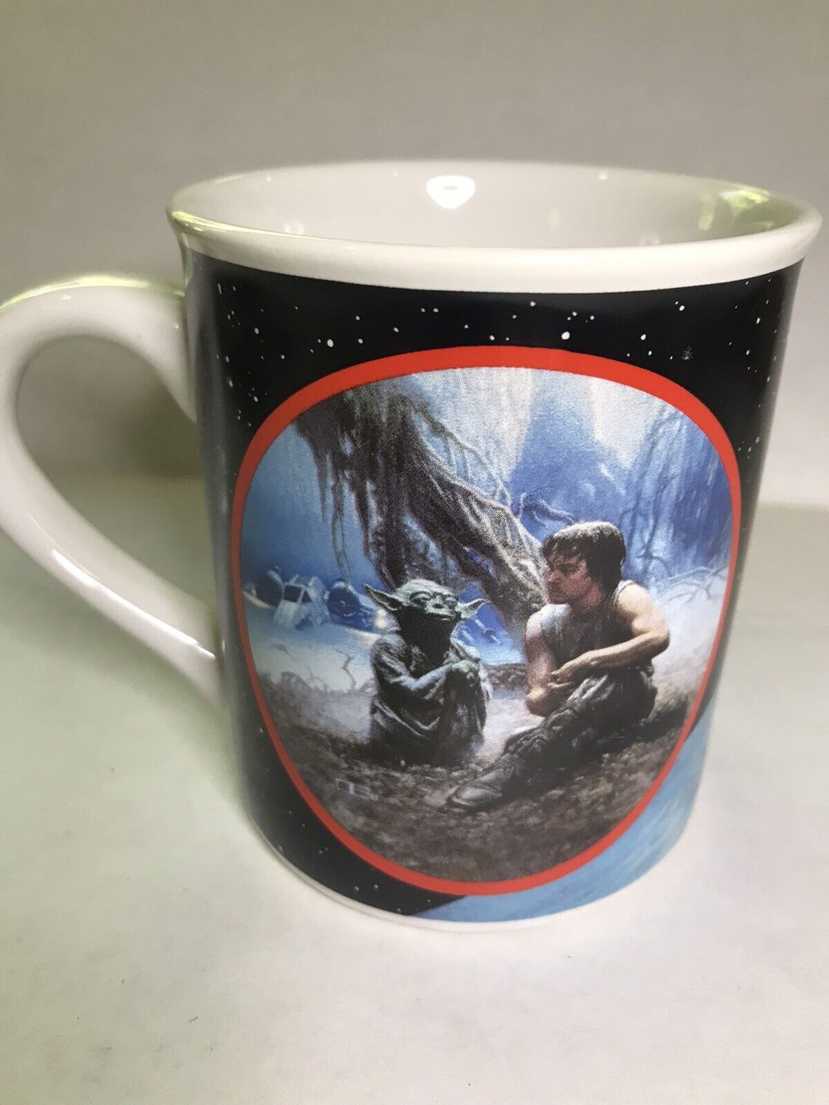 star wars vintage collection mug Luke & Yoda 1989 lucasfilm hamilton ltd