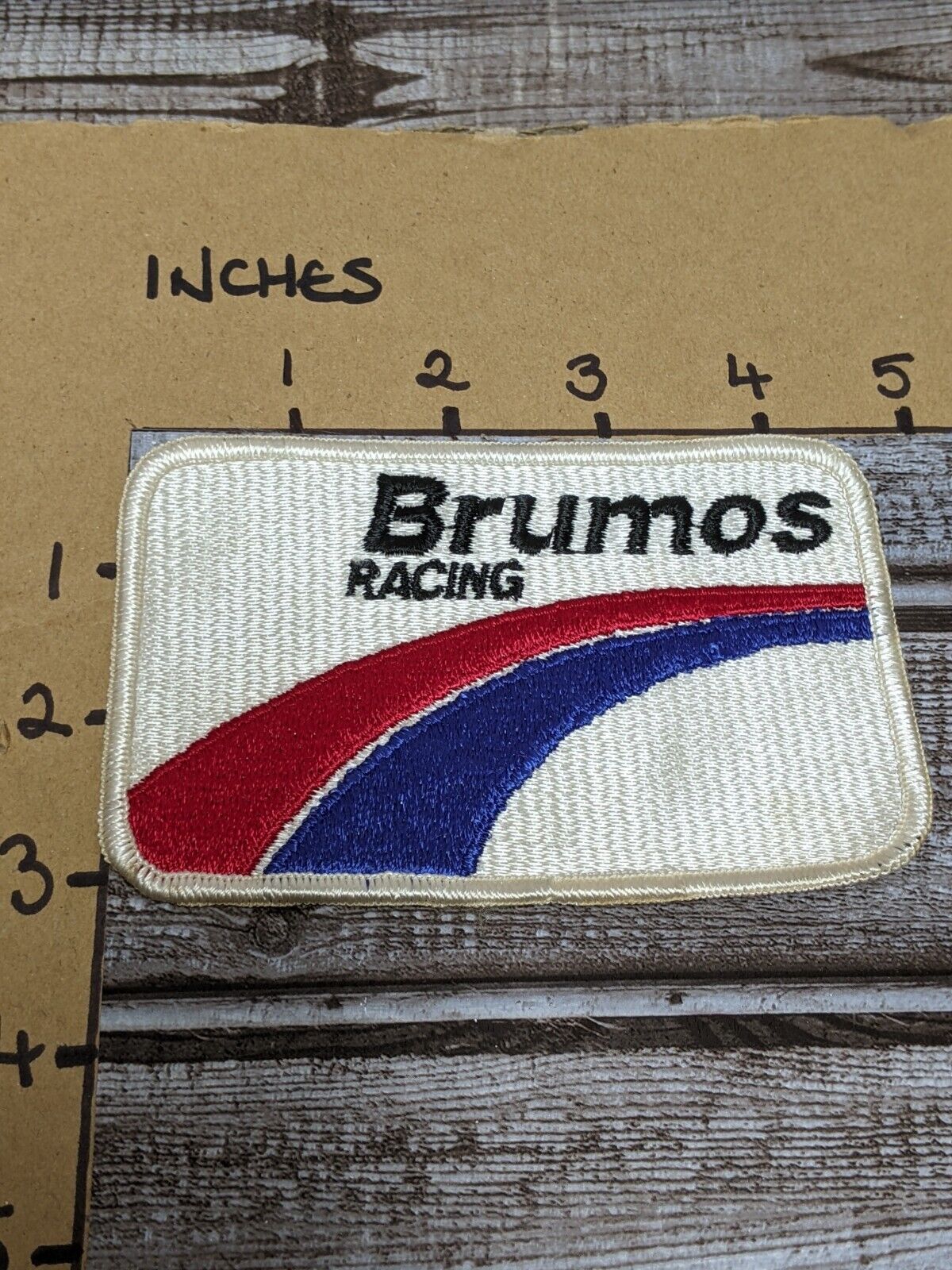 Vintage Brumos Racing Sports car IMSA Patch