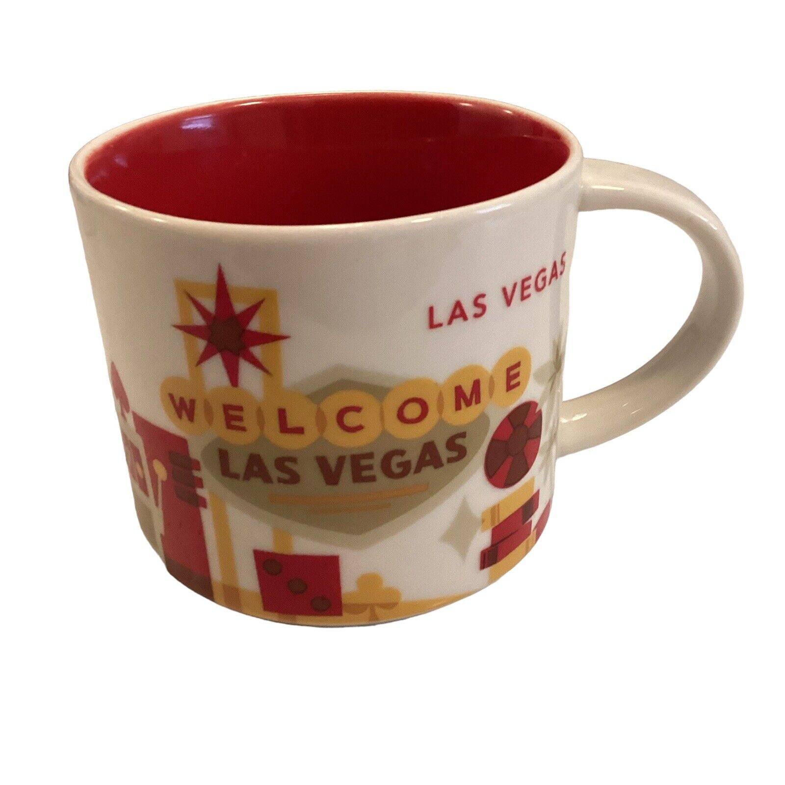 STARBUCKS Las Vegas You Are Here 14oz  Coffee Mug 2015