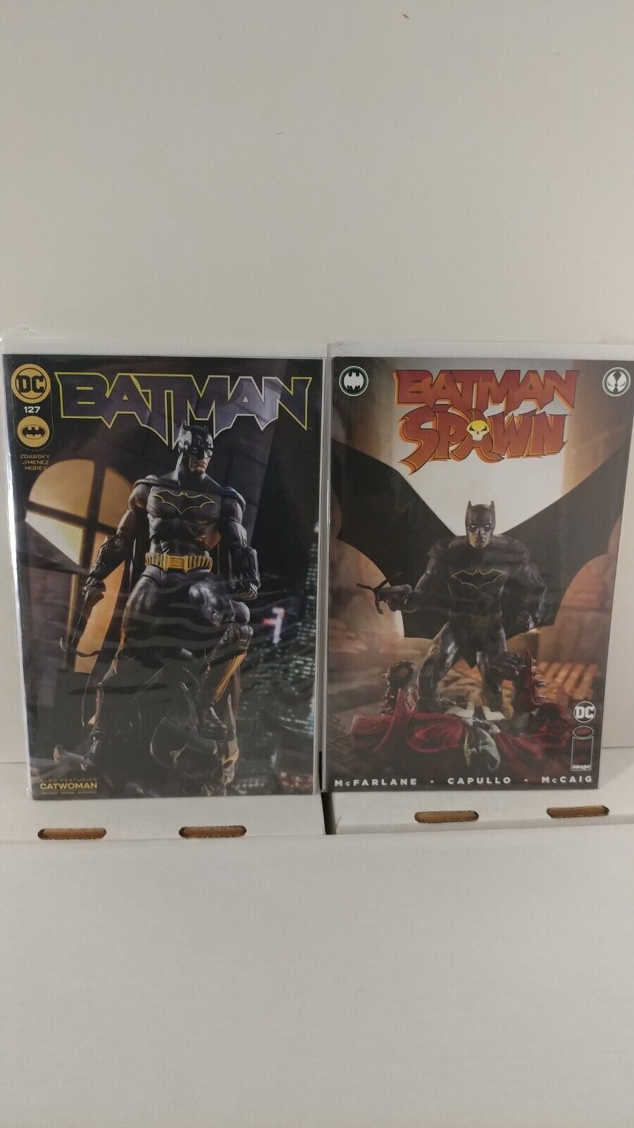 Batman 127 Batman And Spawn Lot Variant Mcfarlane Toys Store Exclusive