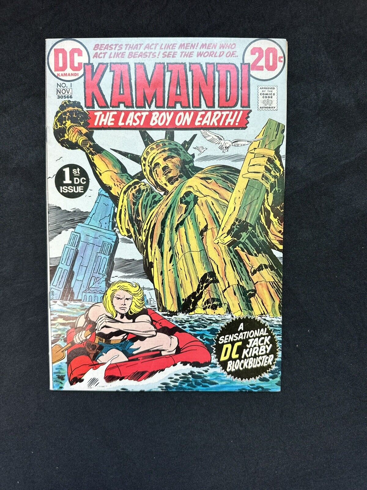 KAMANDI THE LAST BOY ON EARTH JACK KIRBY Beautiful Copy Key DC 1972