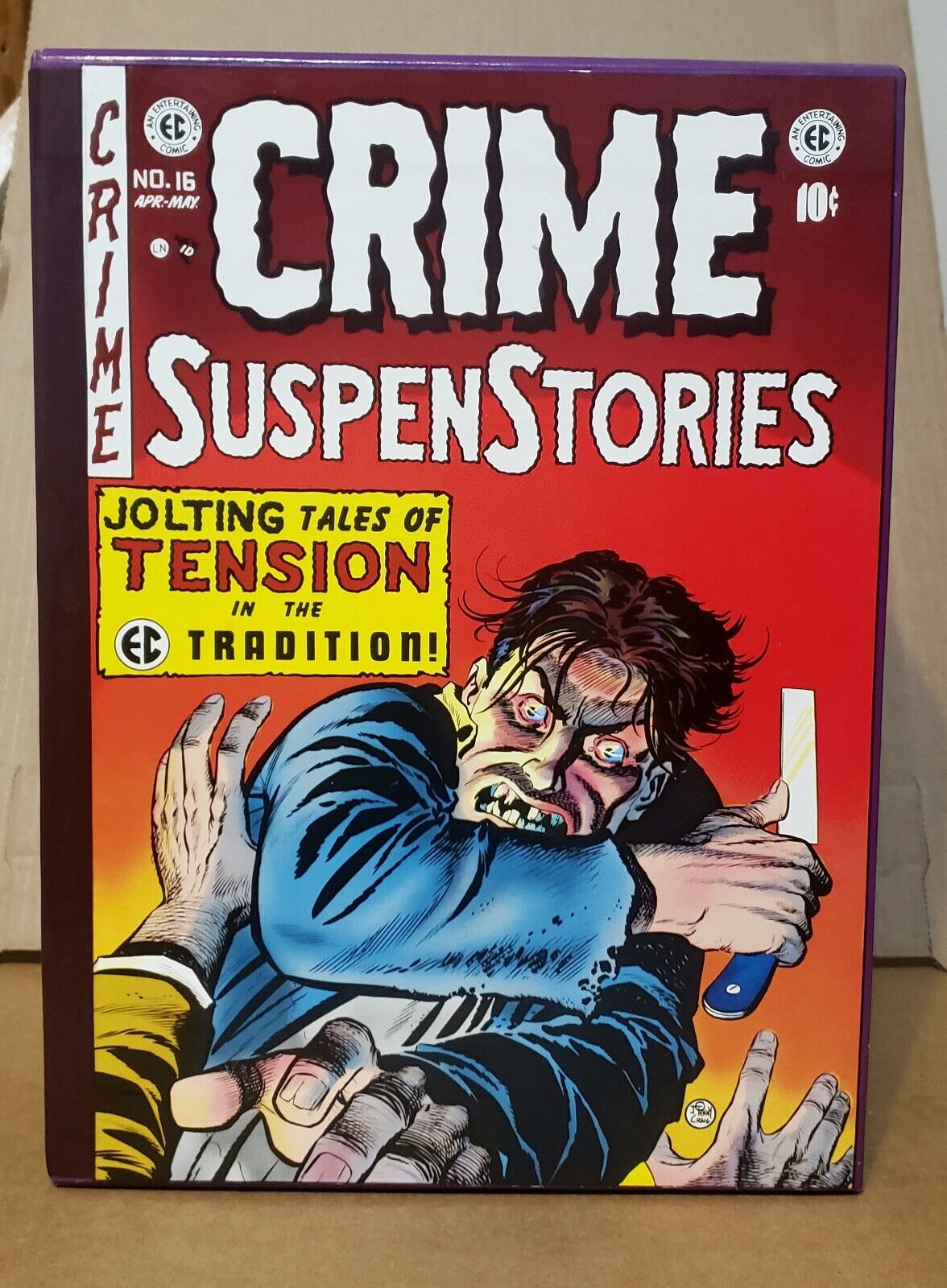 The Complete EC Crime SuspenStories Slipcase Hardcover set - Russ Cochran 1983
