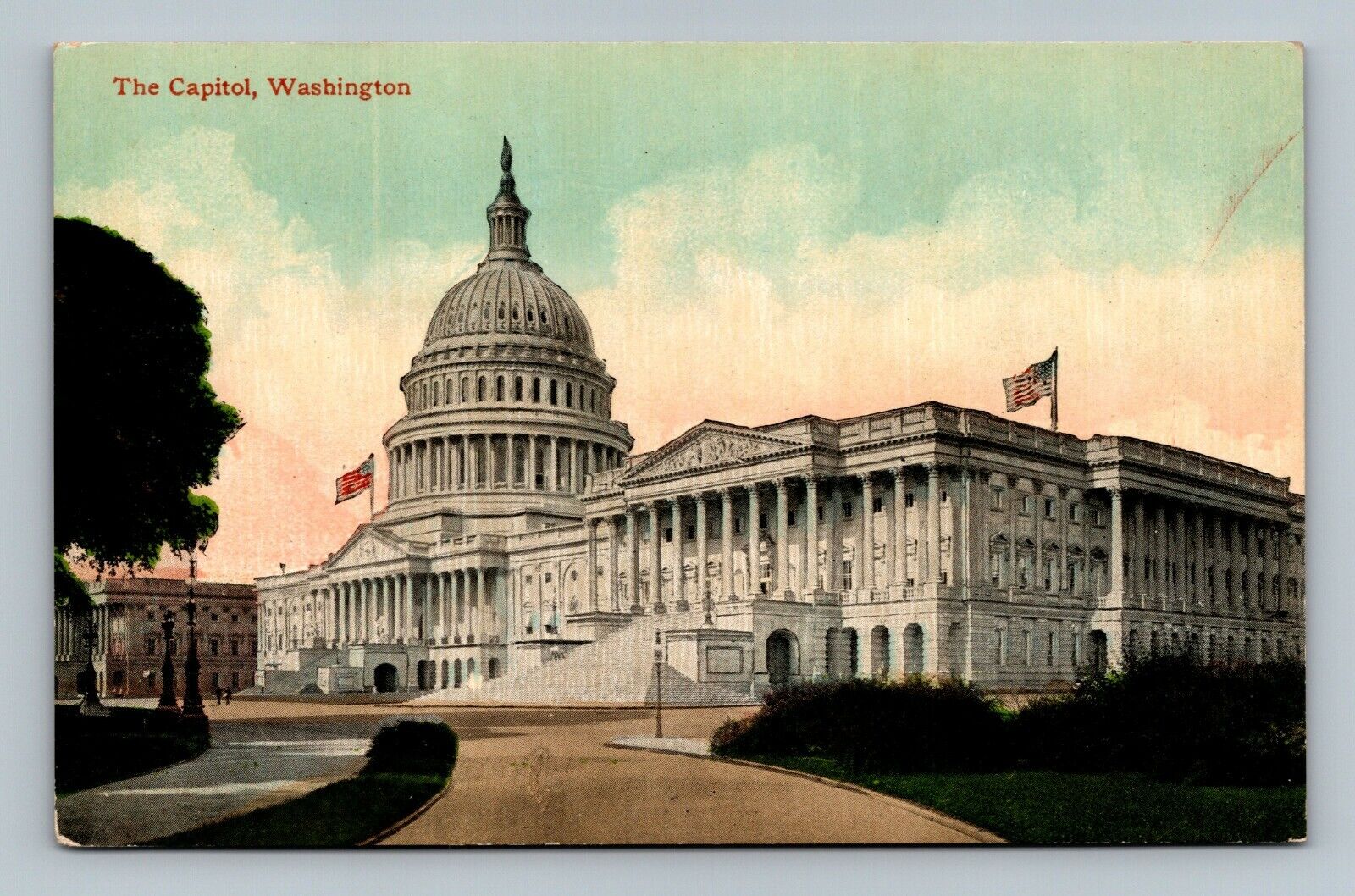 Postcard The Capitol Washington DC UNPOSTED