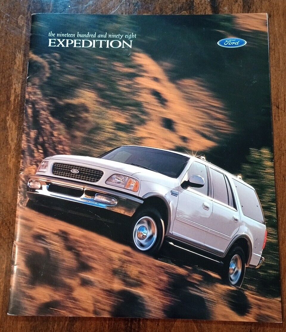 Original 1998 Ford Expedition Sales Brochure