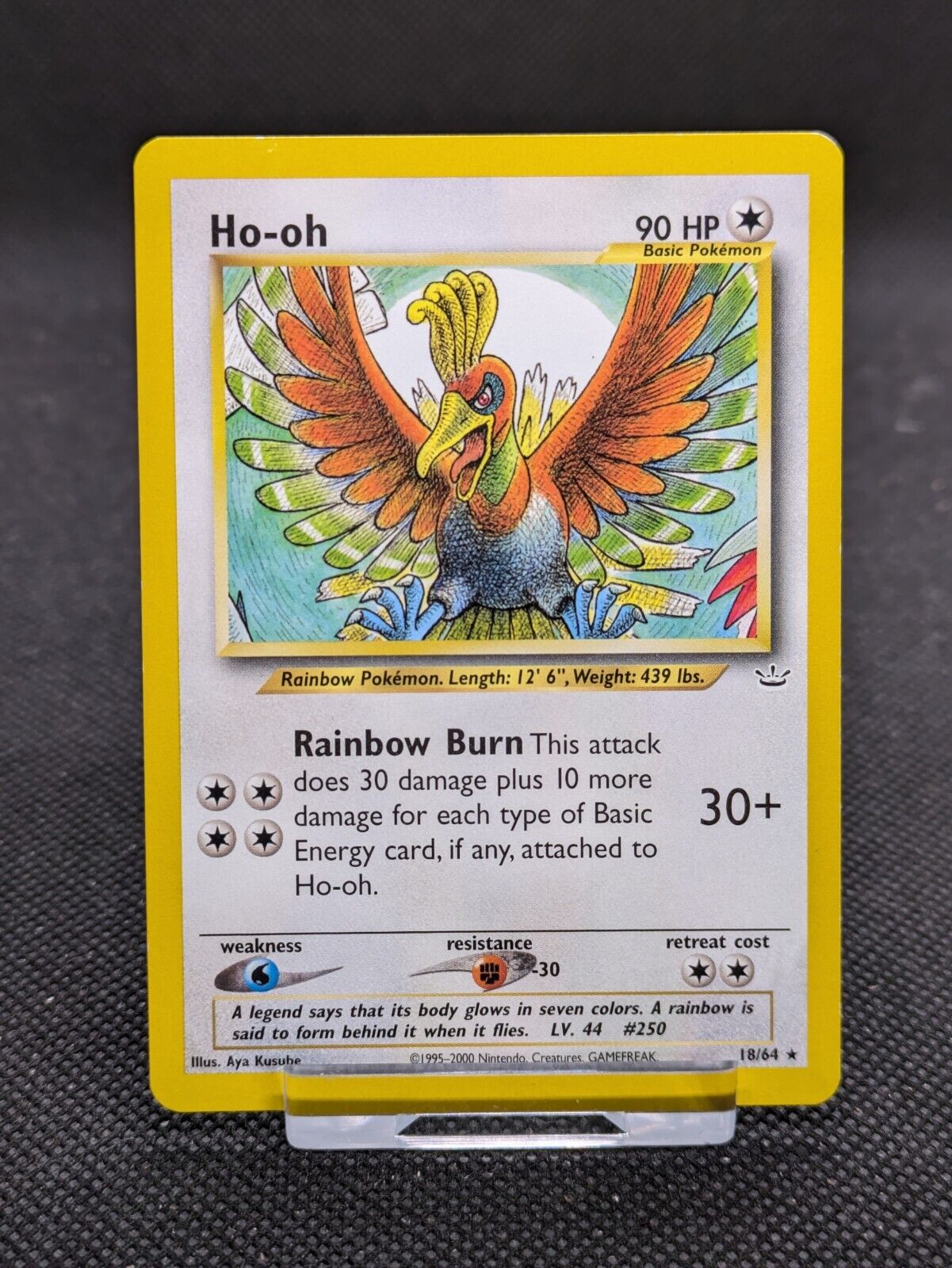 Ho-oh 18/64 Rare Neo Revelation Set Pokemon WOTC NM 