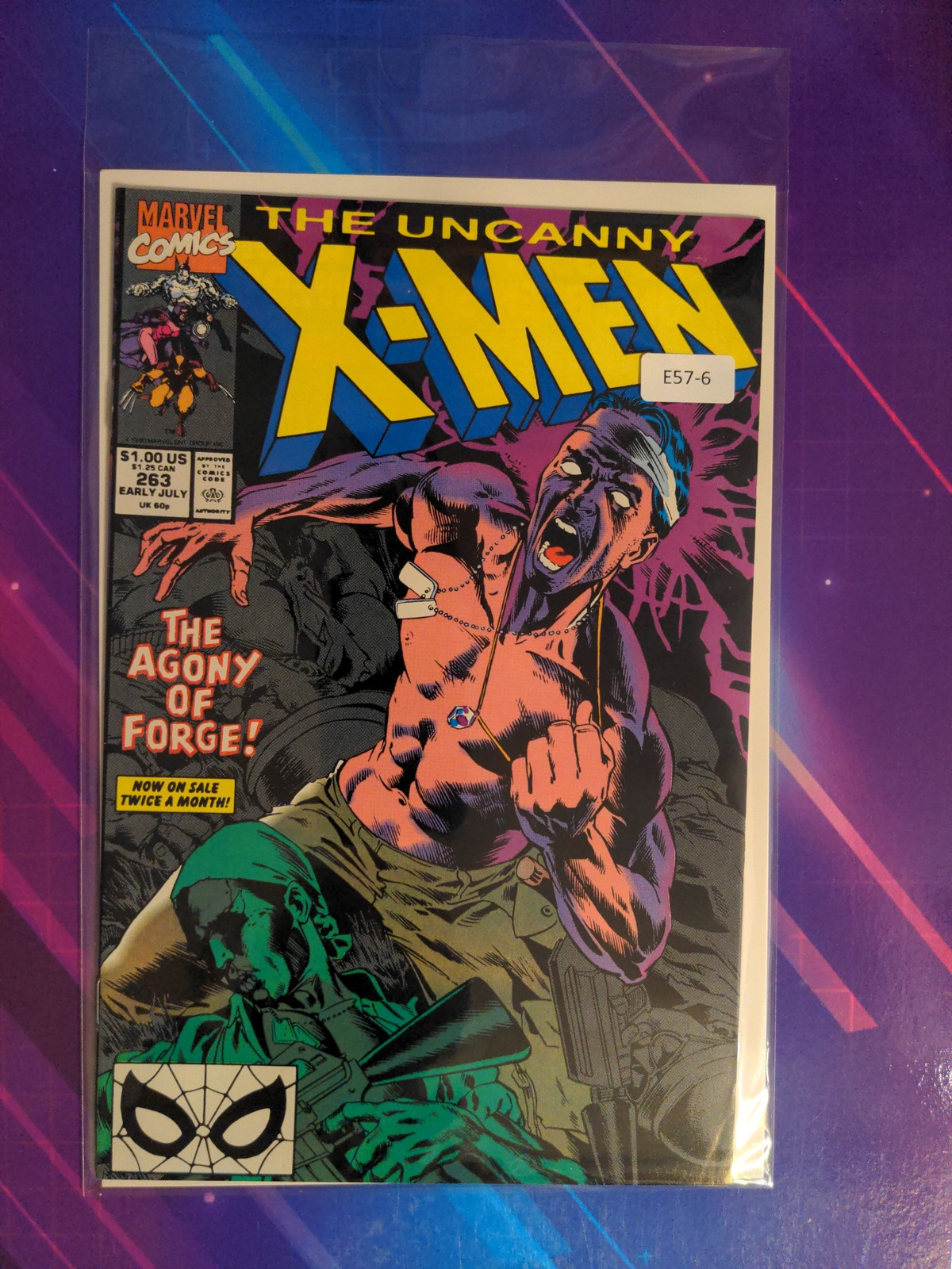 UNCANNY X-MEN #263 VOL. 1 9.0 MARVEL COMIC BOOK E57-6