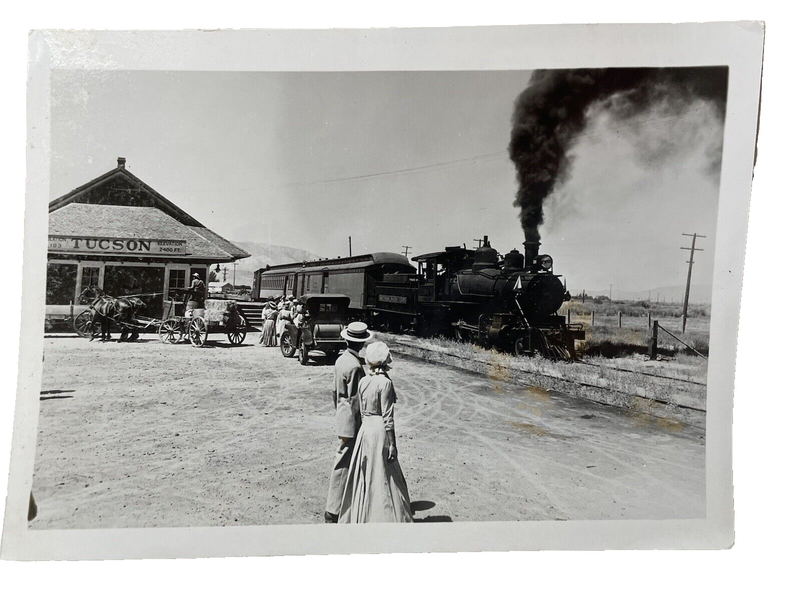 1949 V &T Railroad Loco 26 Chicken Every Sunday Movie Photo Engine 460 Burned