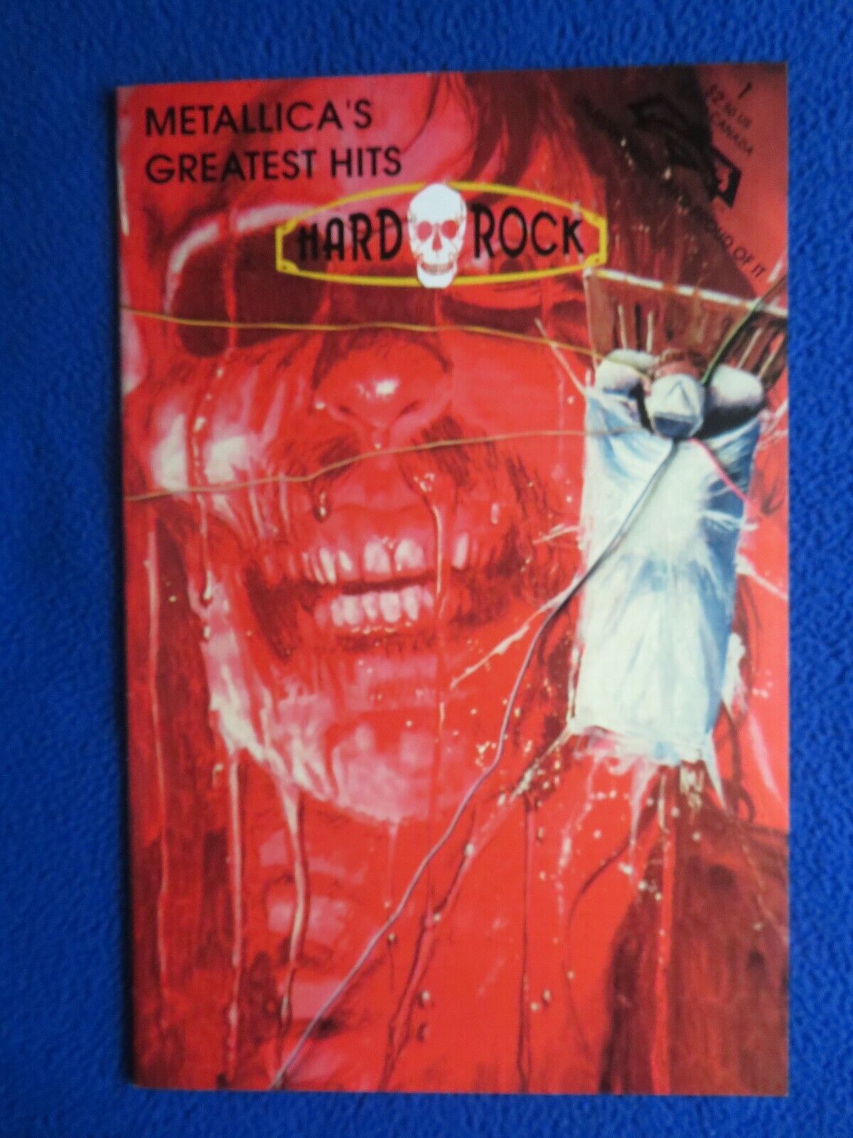 METALLICA GREATEST HITS #1  HARD ROCK COMICS  1993