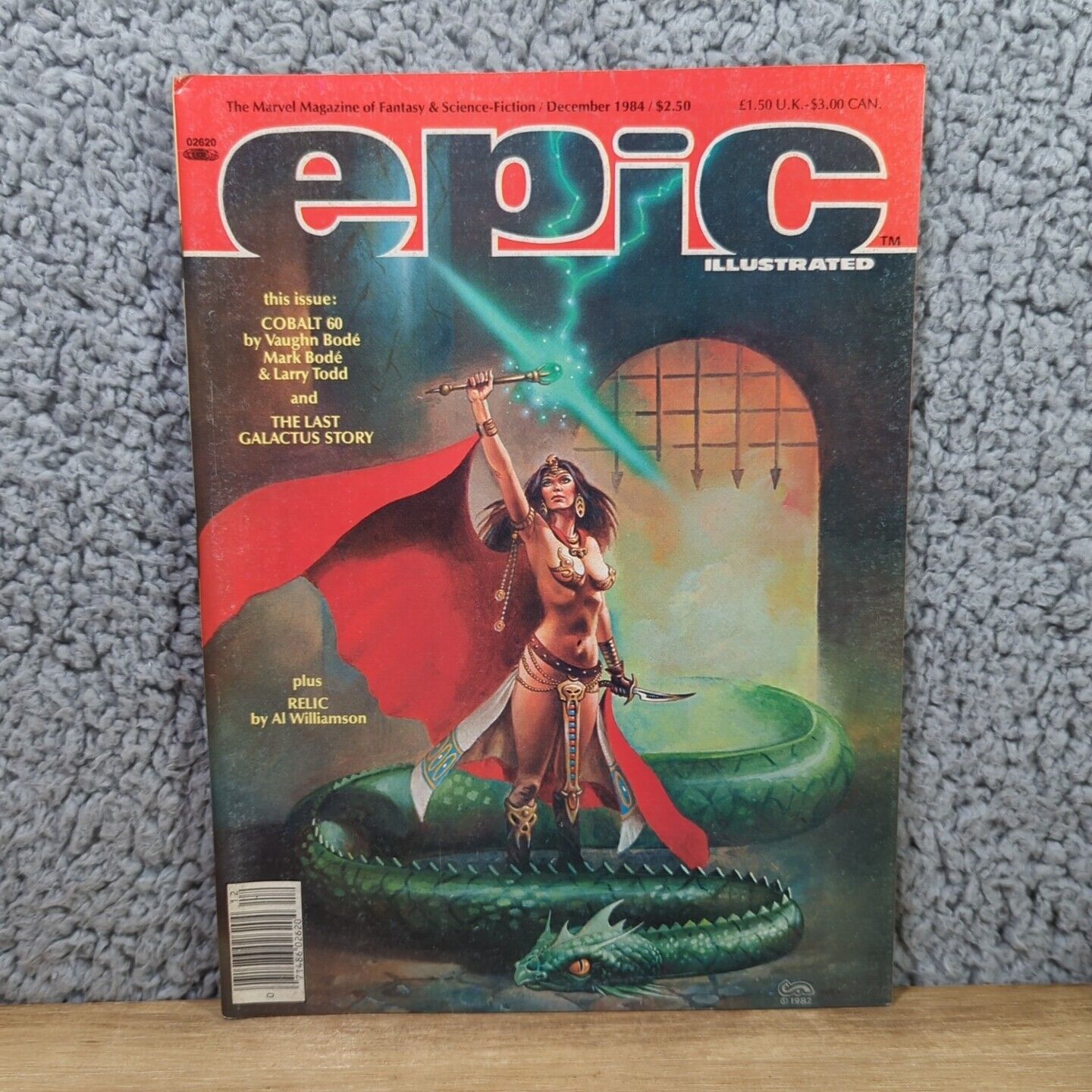 Epic Illustrated Magazine #27 Marvel 1984 Byrne Last Galactus Story 
