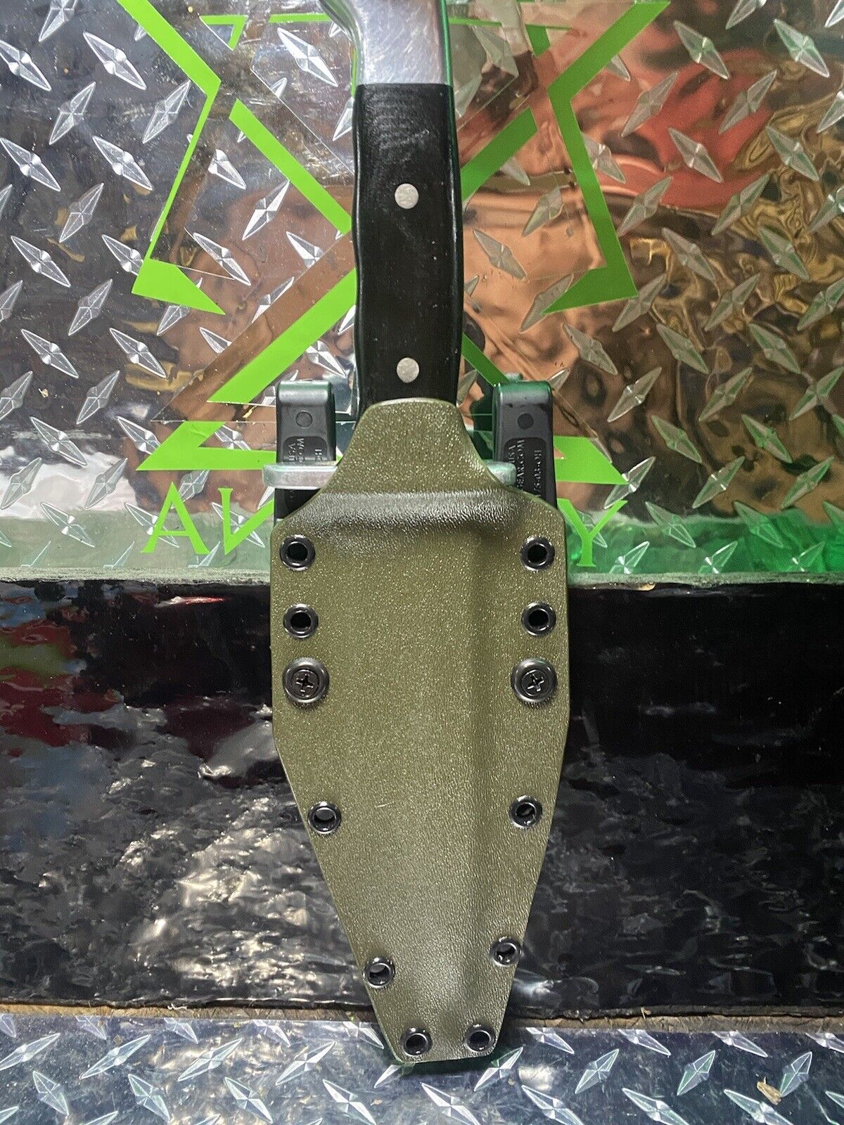 Buck 124 Frontiersman Custom  KYDEX  Sheath(Knife Not included)