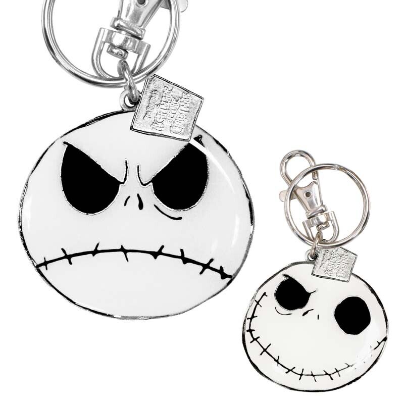 Nightmare Before Christmas - Jack Good / Bad Pewter Keyring (Double-Sided) - 1x