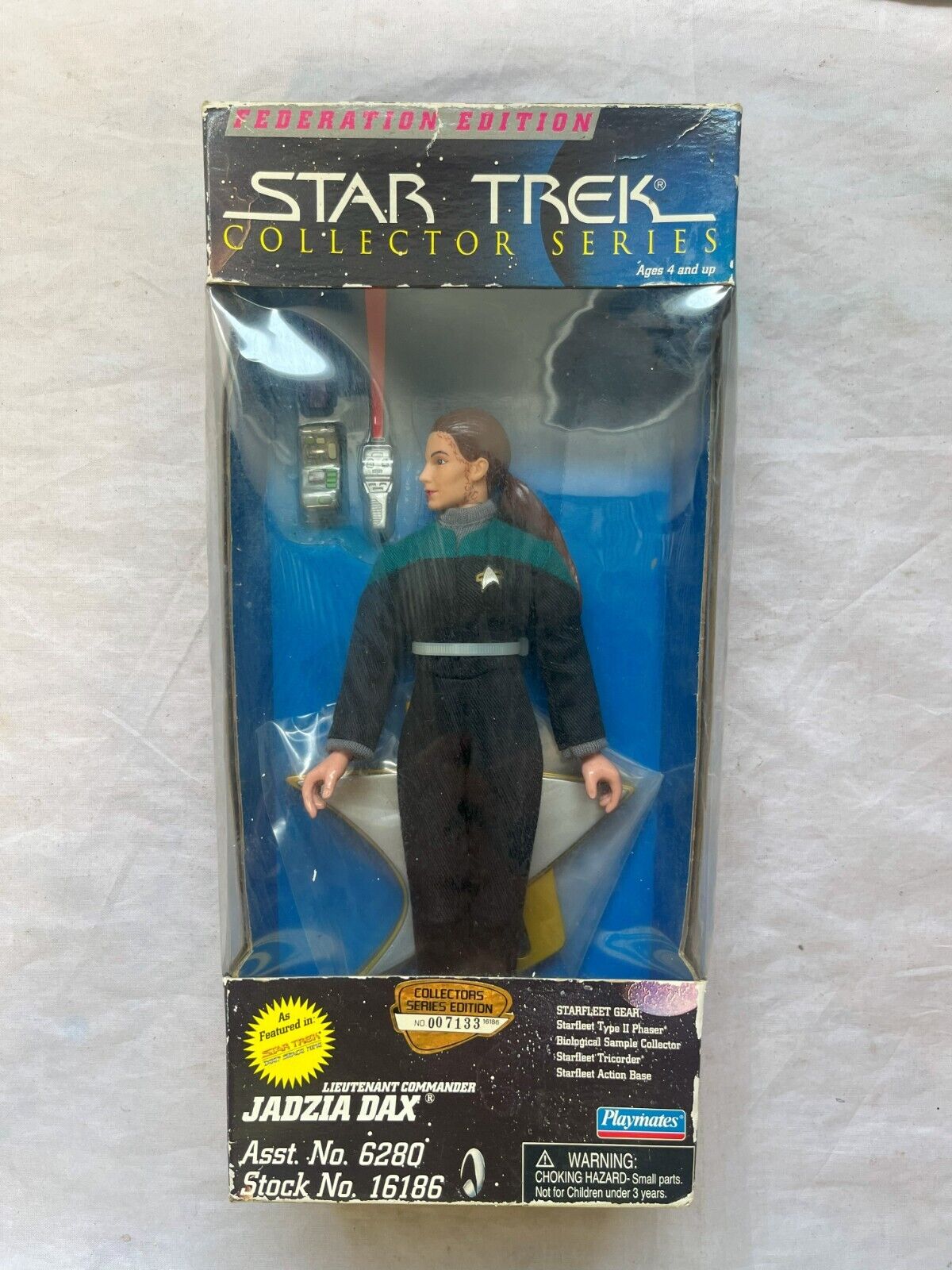 Vintage Playmates #16186 Star Trek Lt Commander Jadzia Dax Collector Series