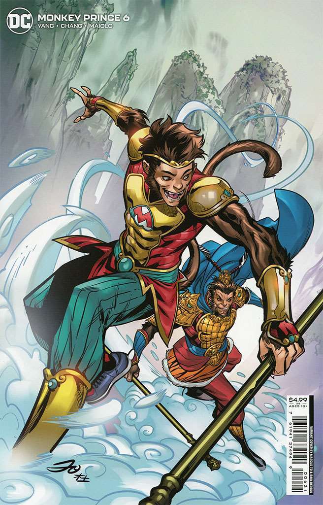 Monkey Prince #6A VF/NM; DC | cardstock - we combine shipping