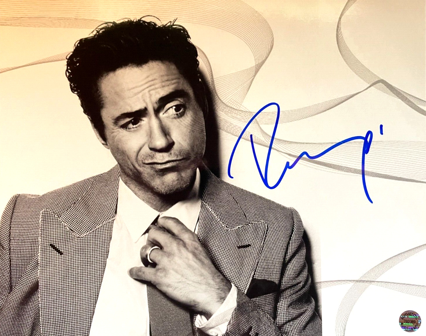 Robert Downey Jr. Hand-Signed 8x10 inch Photo Original Autograph w/COA