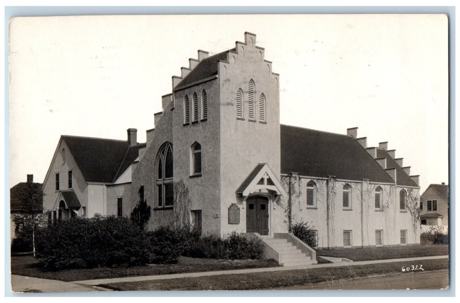 St. Paul Minnesota MN Postcard Church Mr Mrs Andrew Christensur 1925 RPPC Photo