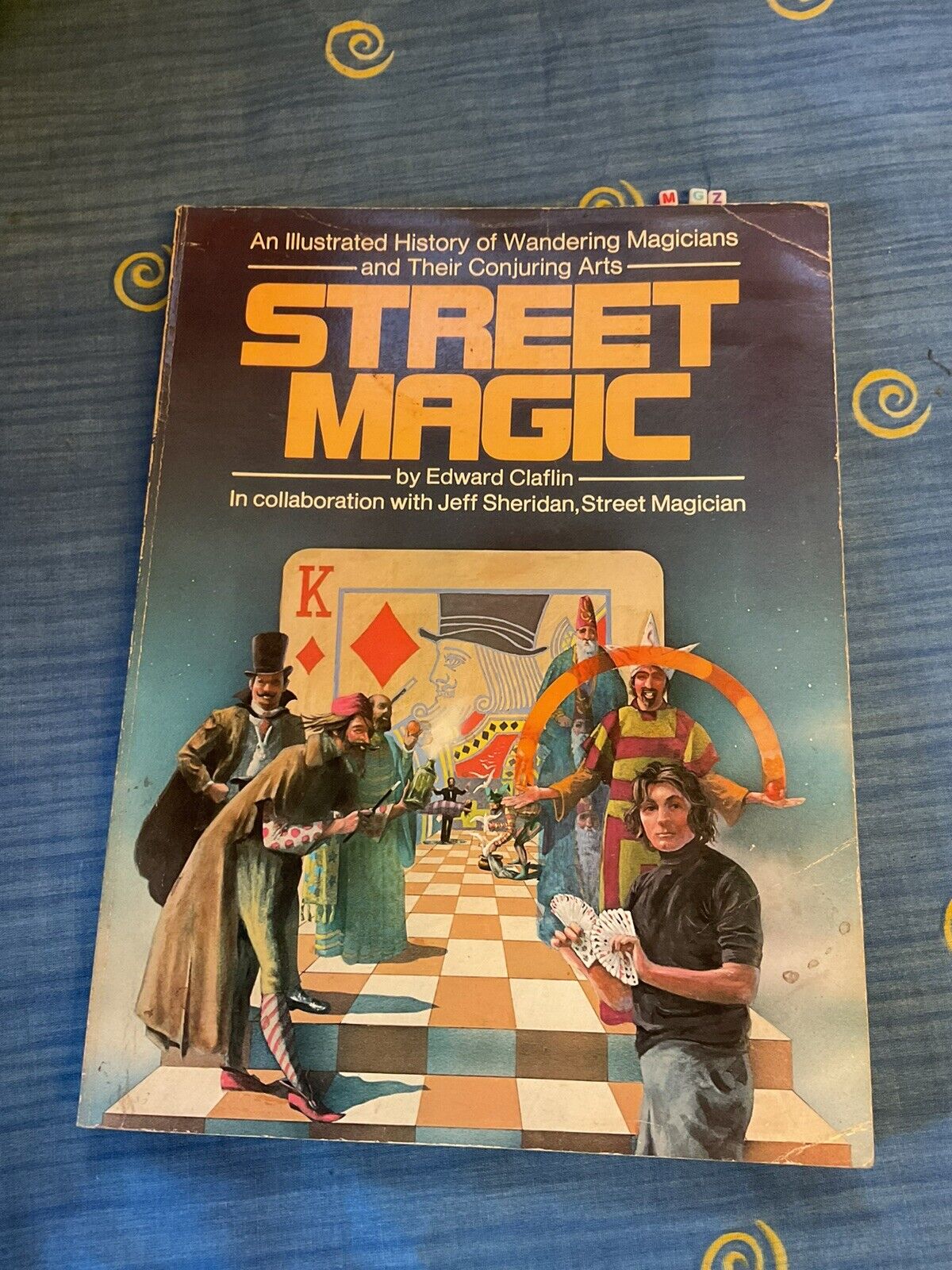 RARE street Magic , Through The Ages , Chaflin, First Edition , 1977 Conjuring