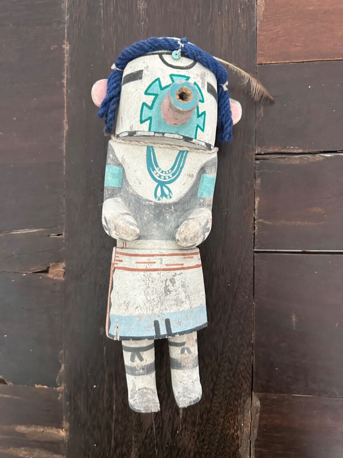 Antique - rare - authentic - Handcrafted Hopi Kachina 9\