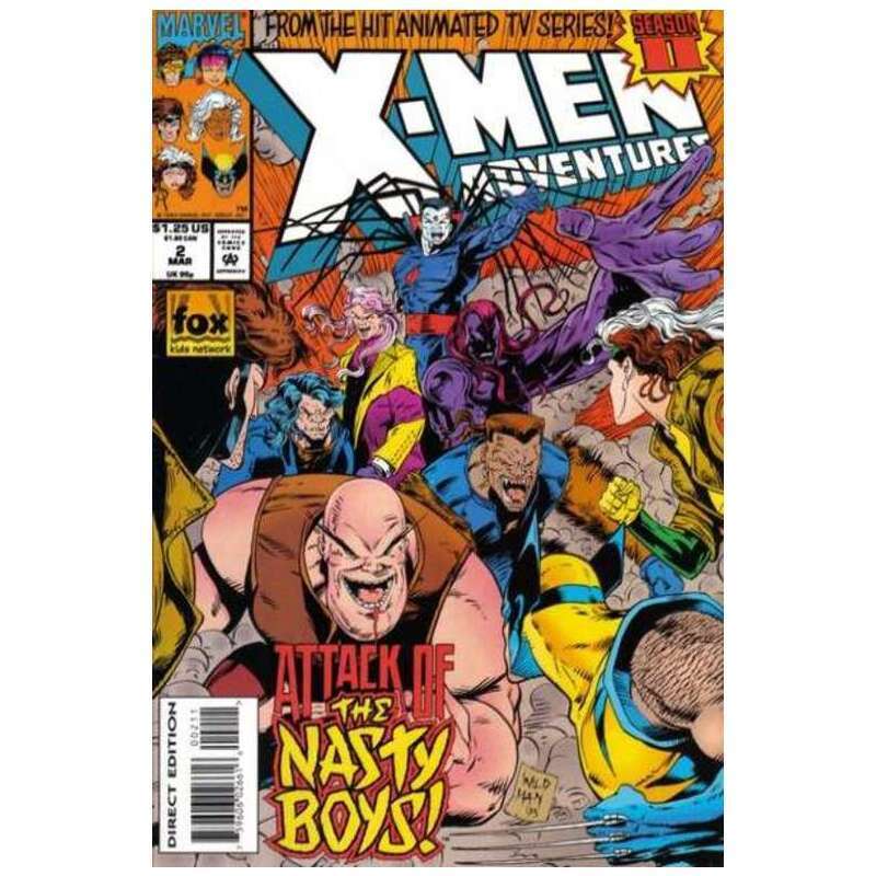 X-Men Adventures II #2 in Near Mint minus condition. Marvel comics [z 