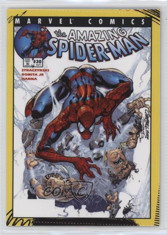 2022 Panini Marvel The Amazing Stickers Spider-Man #30 (2001) #C42 nh3