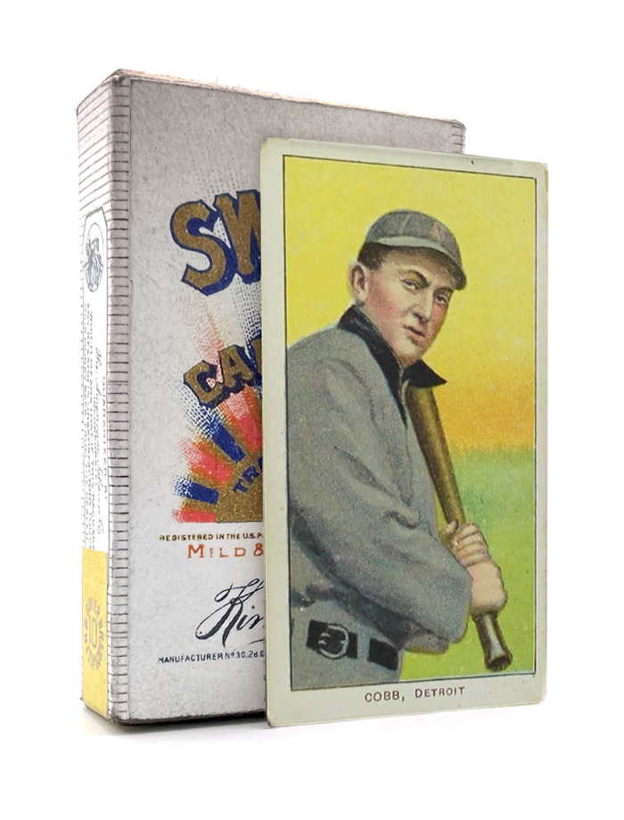 Replica Sweet Caporal Cigarette Pack Ty Cobb T-206 Baseball Card 1909