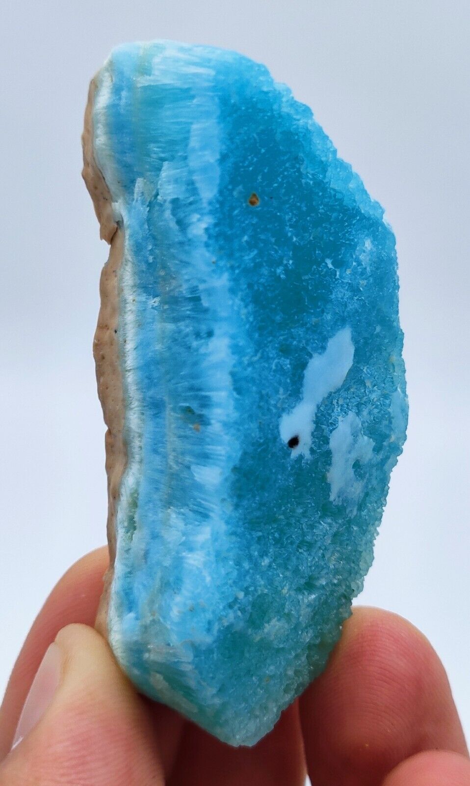 284 Carat UltraRare Attractive Blue Color Aroganite Specimen From Hillmand @ Afg