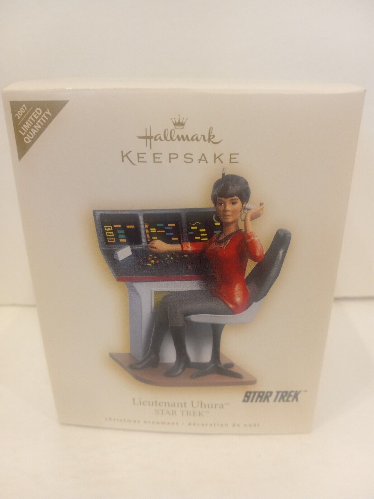 2007 Hallmark Keepsake Ornament - Lieutenant Uhura Star Trek - Limited Edition