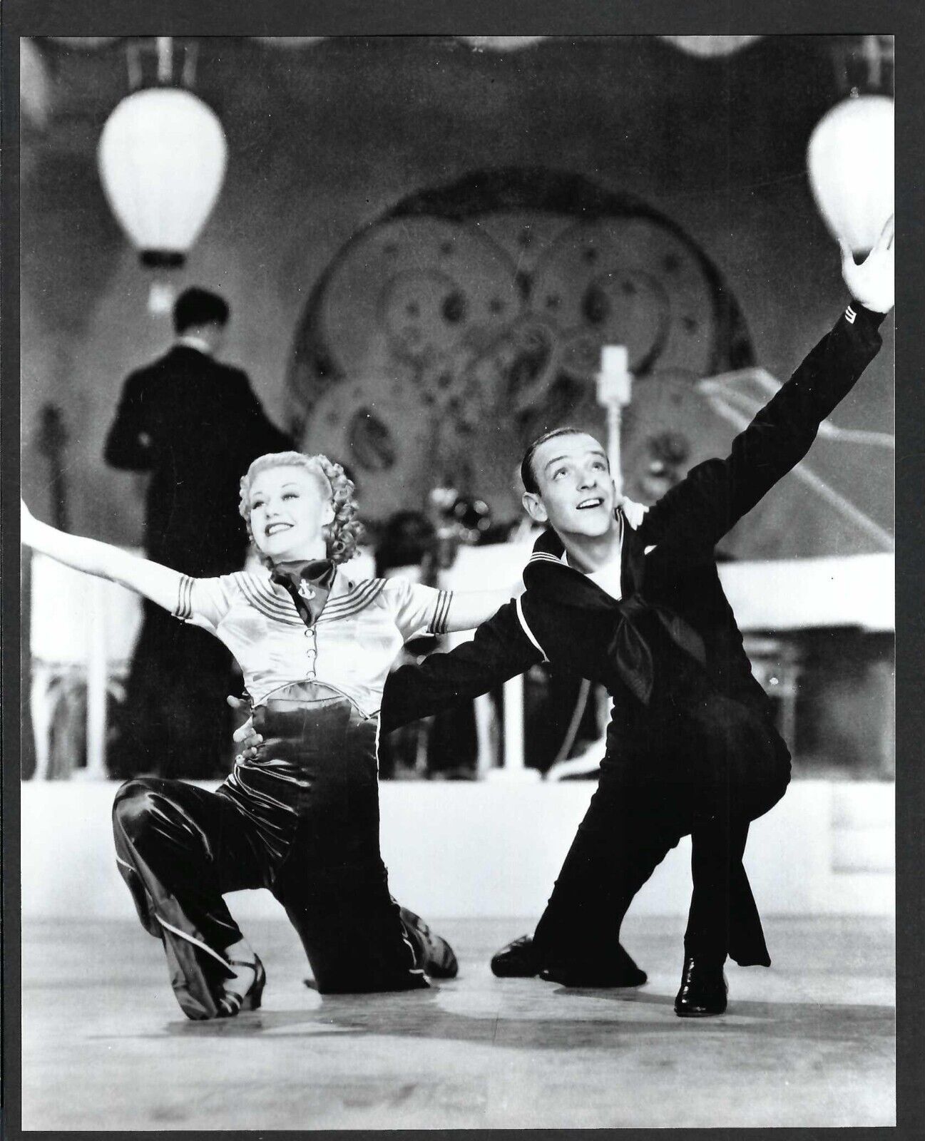 HOLLYWOOD FRED ASTAIRE + GINGER ROGERS AMAZING STUNNING PHOTO