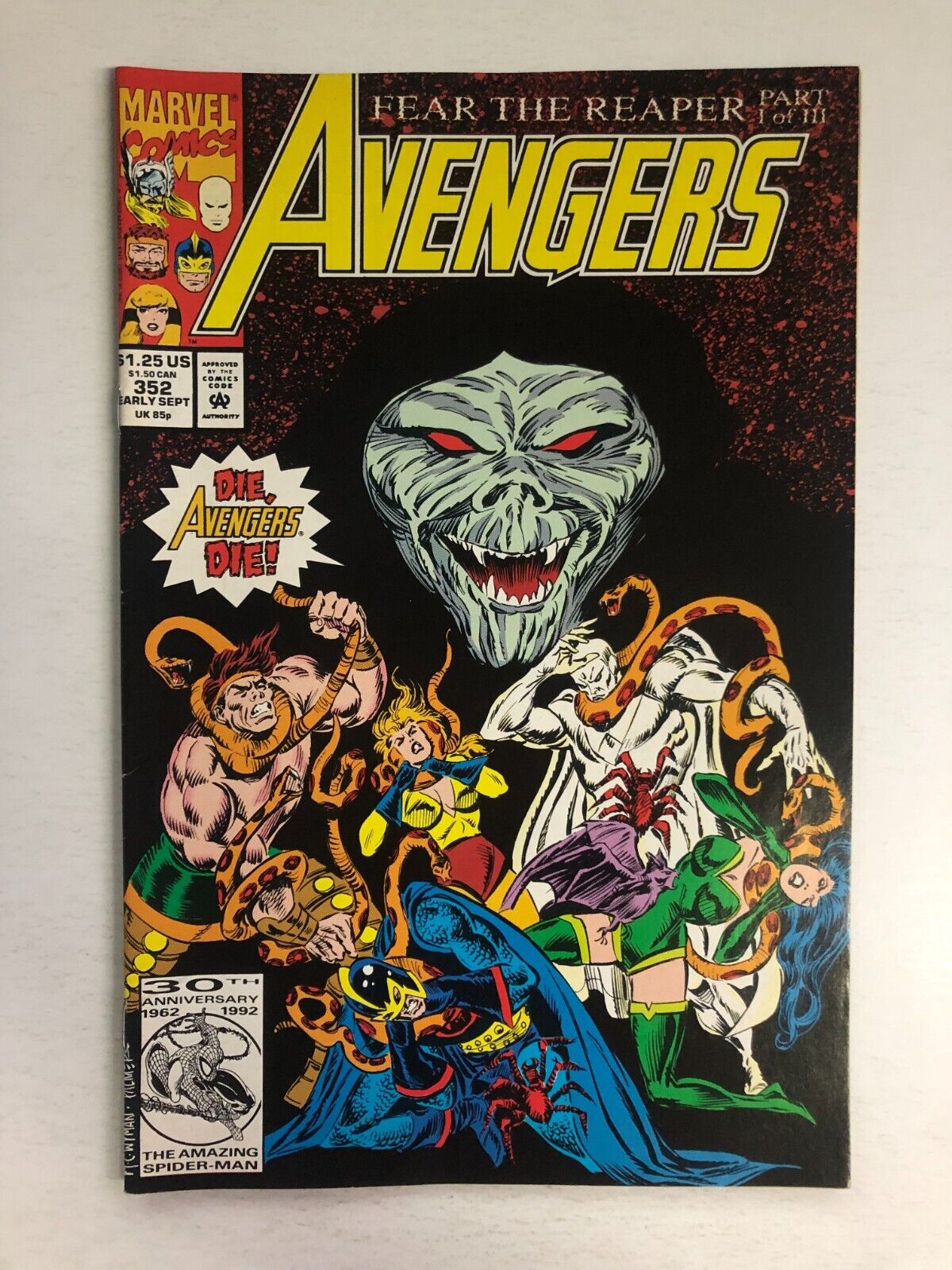 Avengers #352 - Len Kaminski - 1992 - Possible CGC comic