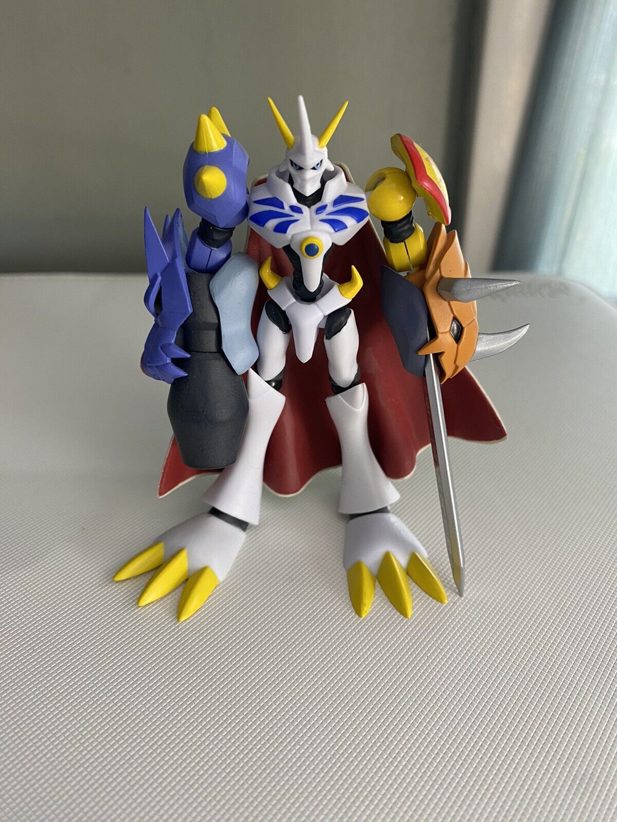 Bandai Shodo Digimon Adventure Omnimon Figure Toy Omegamon