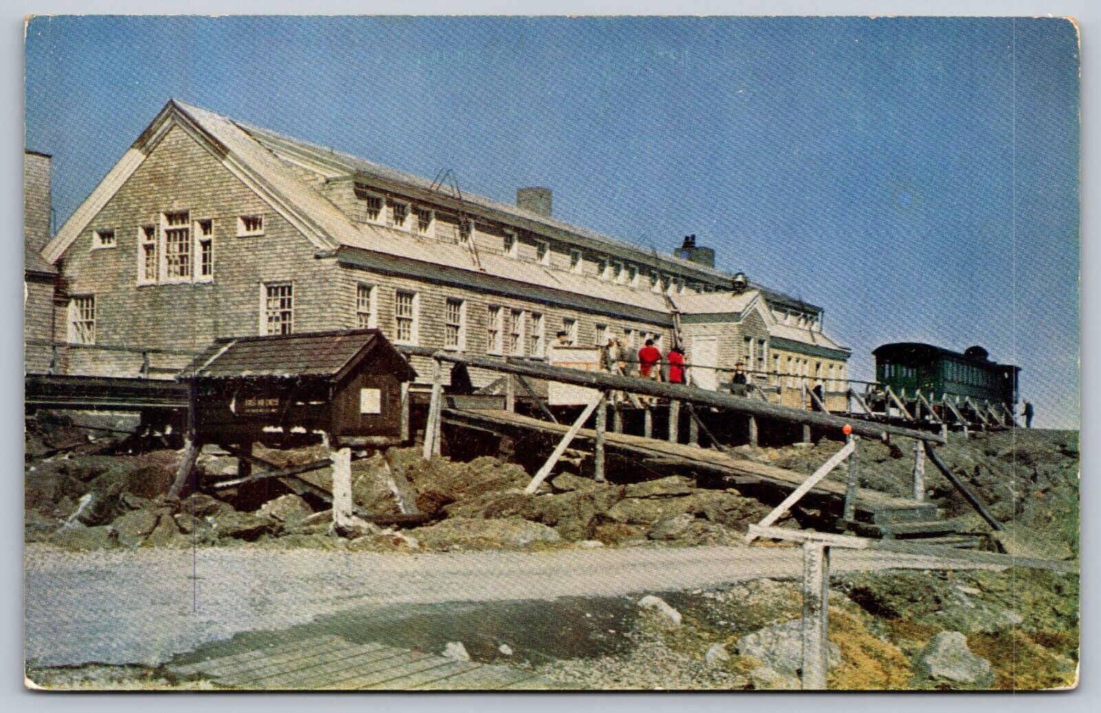 Postcard - Summit House Hotel - Mt. Washington, New Hampshire