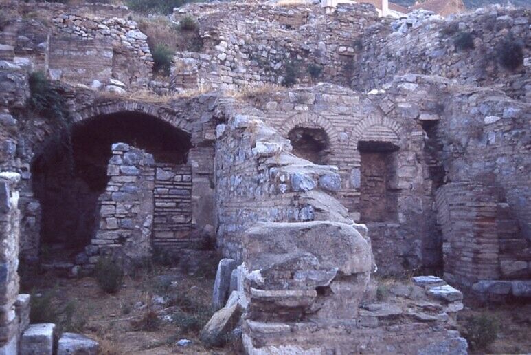 Vintage Original Ruins At Ephesus 35mm Slide 1C