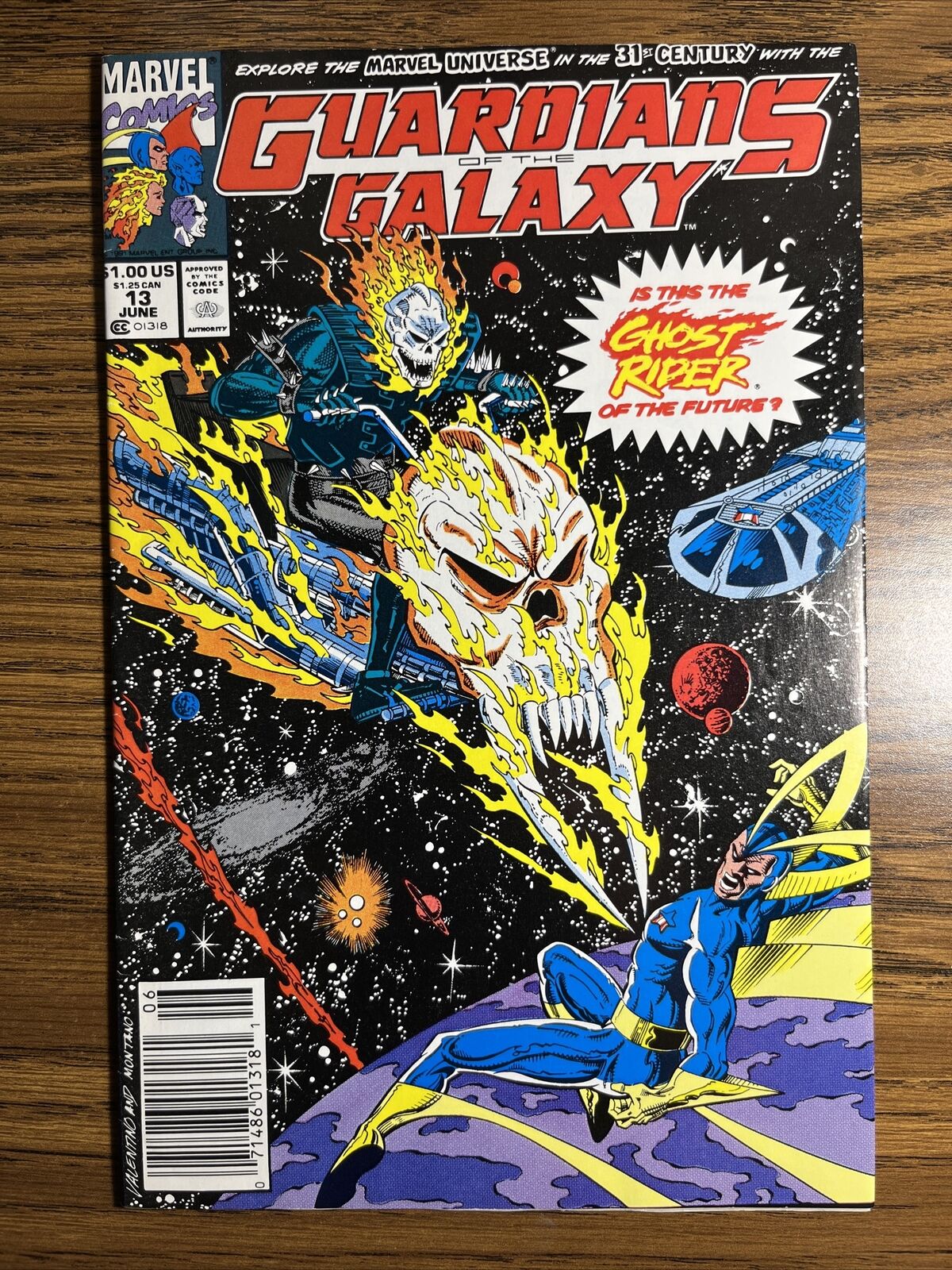 GUARDIANS OF THE GALAXY 13 1ST APP FUTURE GHOST RIDER SPIRIT OF VENGEANCE 1991