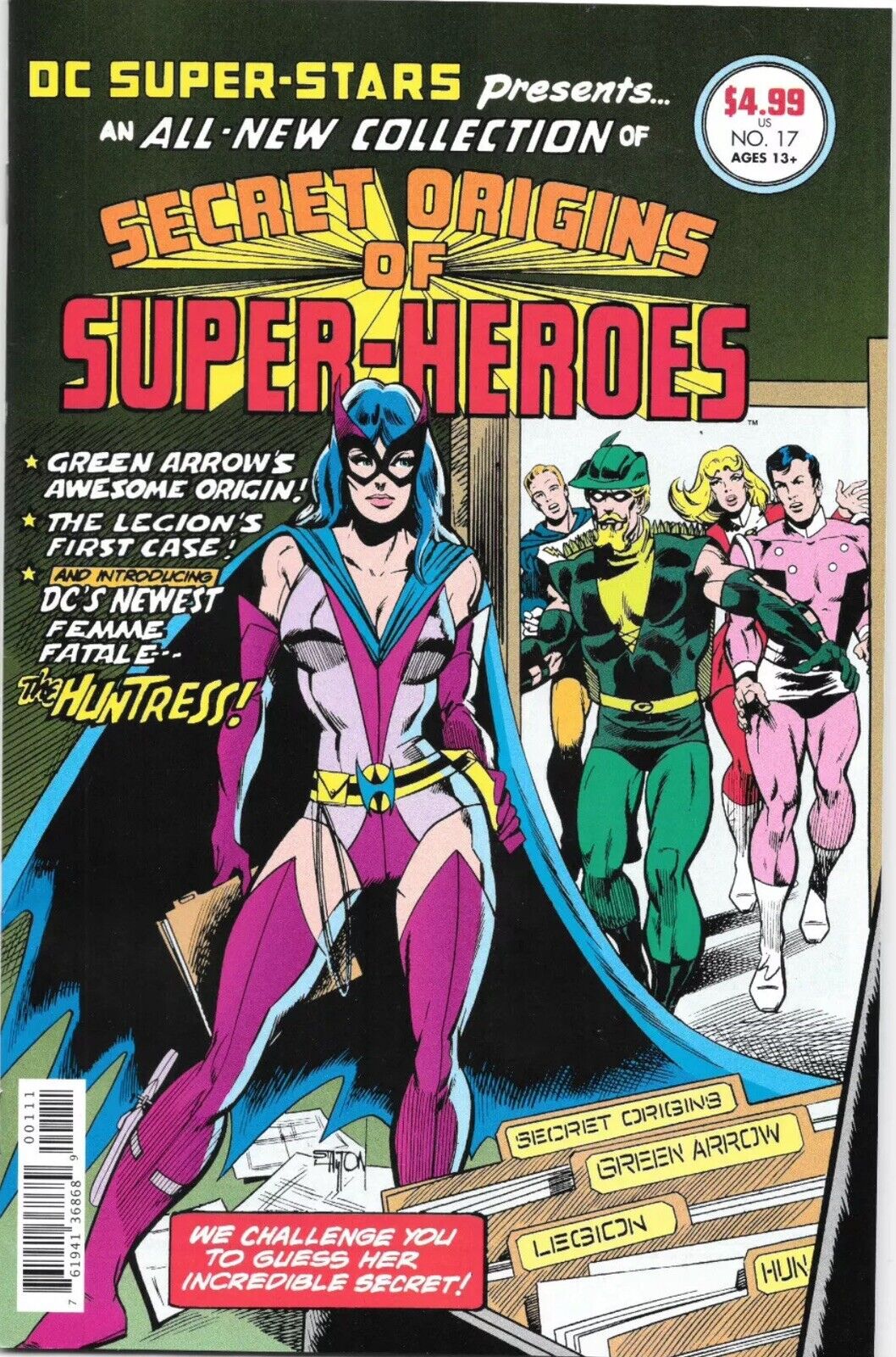Secret Origins Of Super-Heroes #17 2020 NM- Facsimile Edition DC Comics