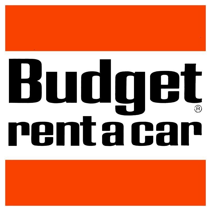 Budget Rent A Car Orange Logo NEW Sign: 18\