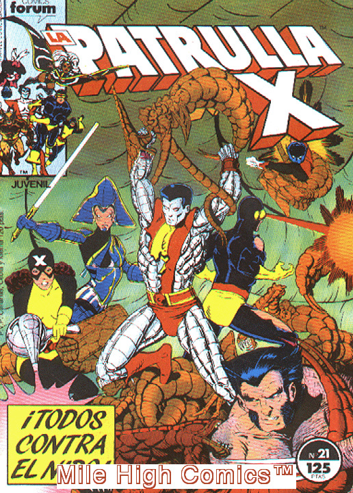 LA PATRULLA X (UNCANNY X-MEN SPANISH) (1984 Series) #21 Near Mint