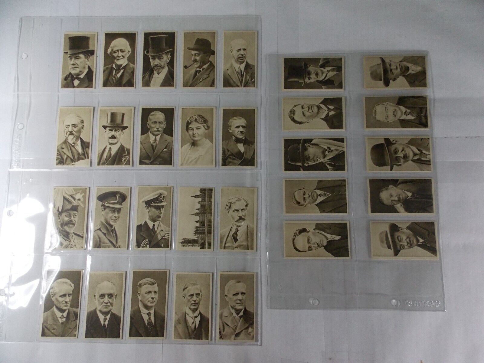 RJ Hill Cigarette Cards Our Empire 1929 Complete Set 30 in Pages