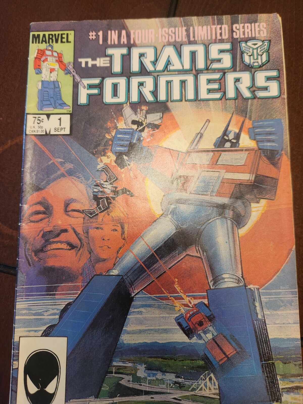 The Transformers #1 (Marvel Comics September 1984)