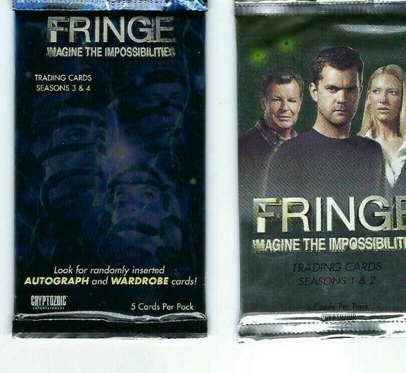 Fringe seasons 1-4 , trading card packs