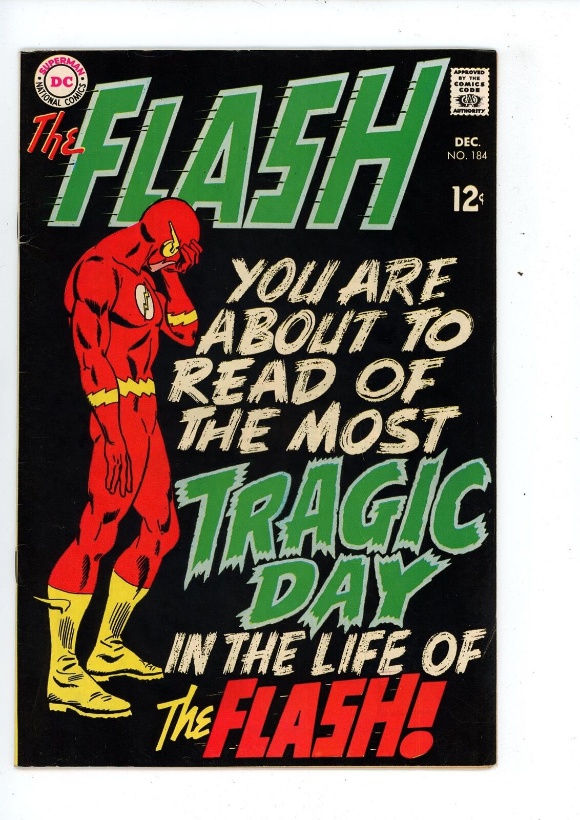 The Flash #184 (1968) DC Comics