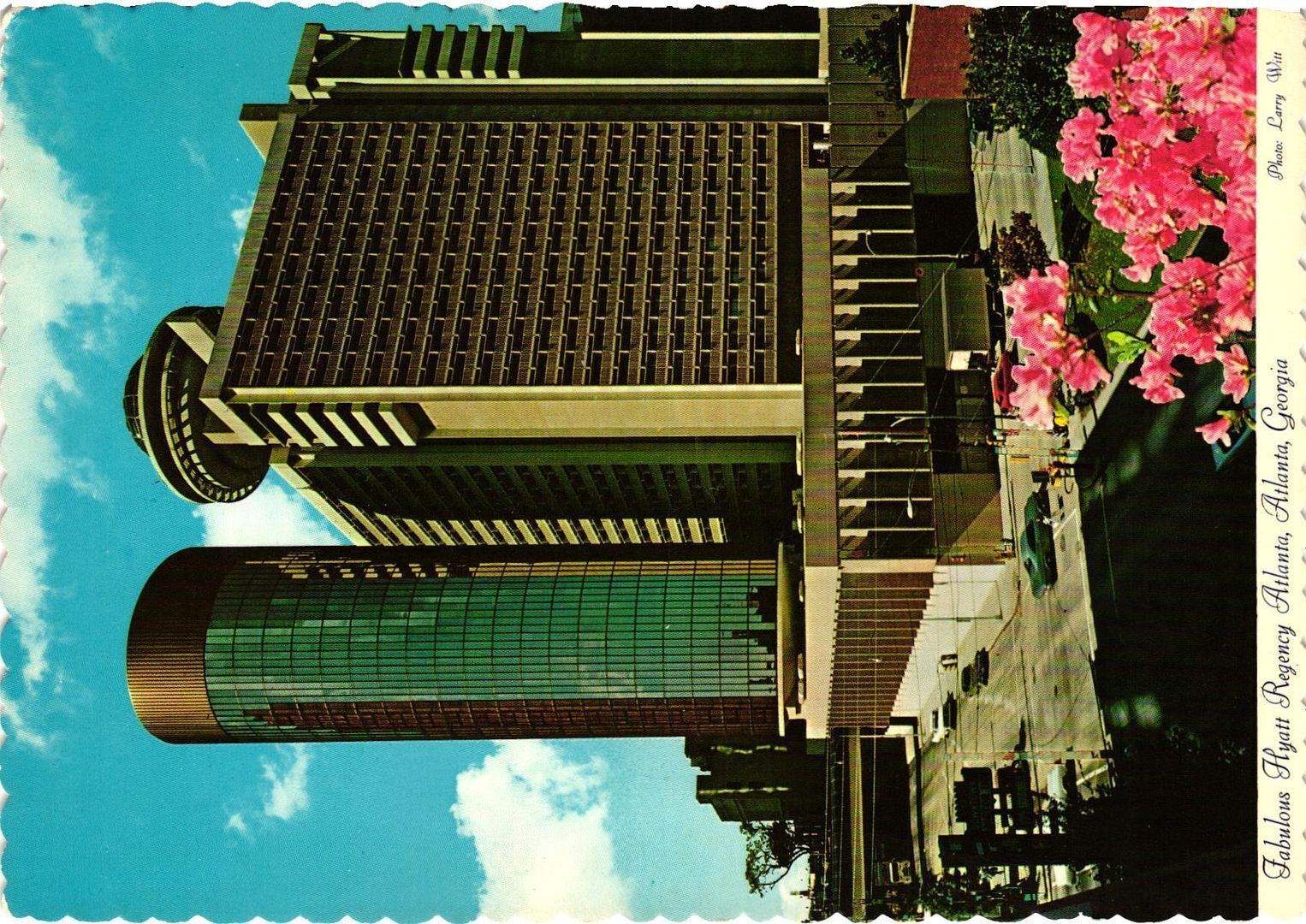 Vintage Postcard 4x6- Hyatt Regency, Atlanta, GA