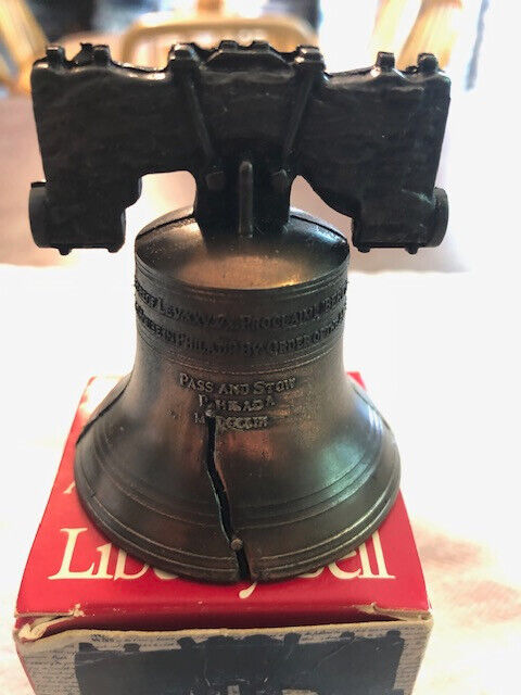 Vintage Liberty Bell Historical Souvenir Company 1975 Made In USA with Box