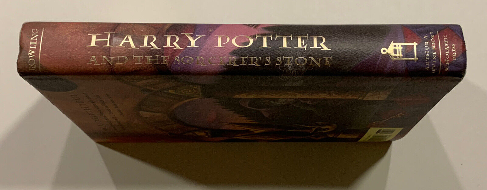 PRINT ERROR - Missing Number on Spine: HARRY POTTER & the Sorcerer’s Stone 1998