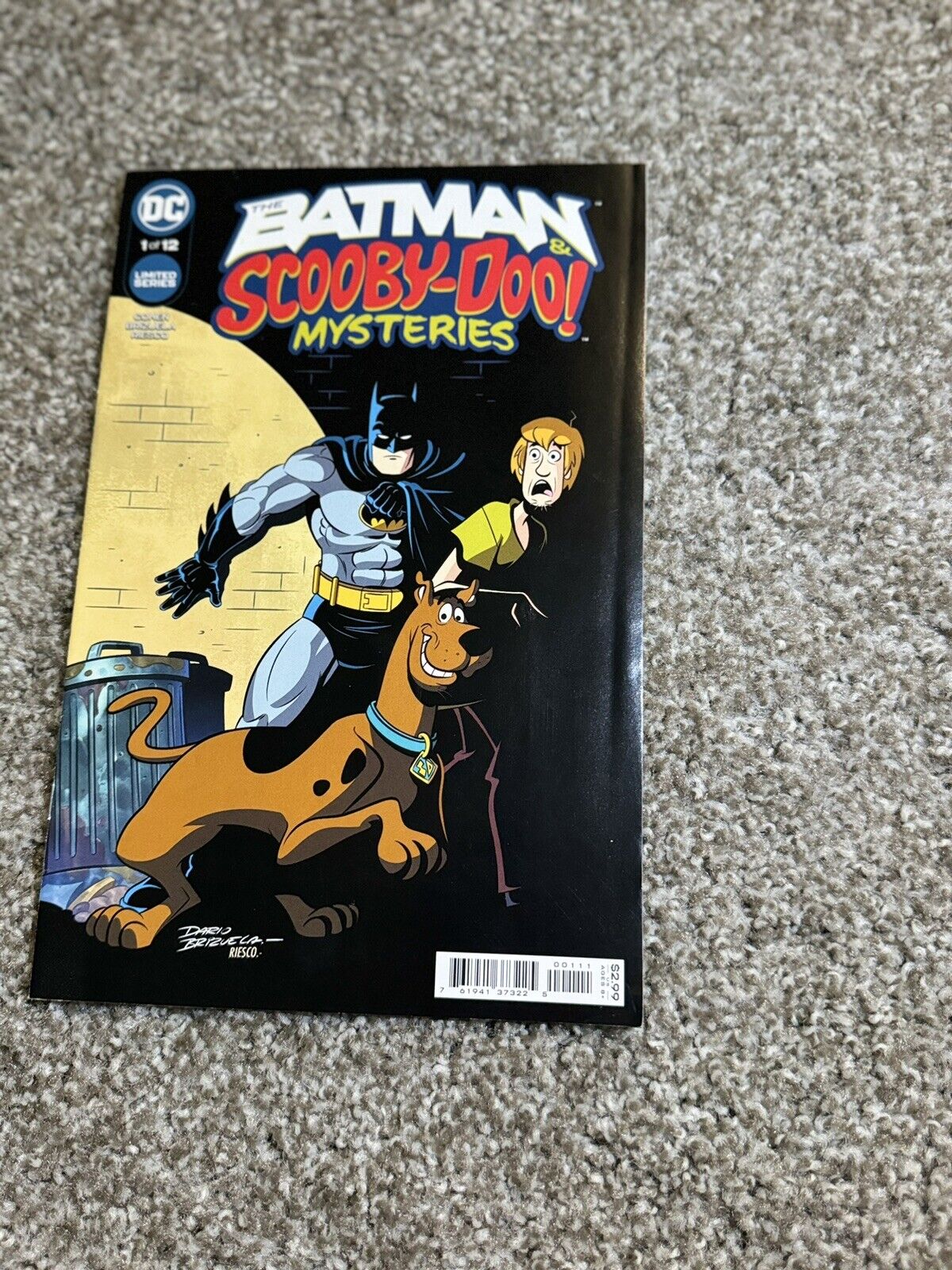 scooby doo and batman comic book 