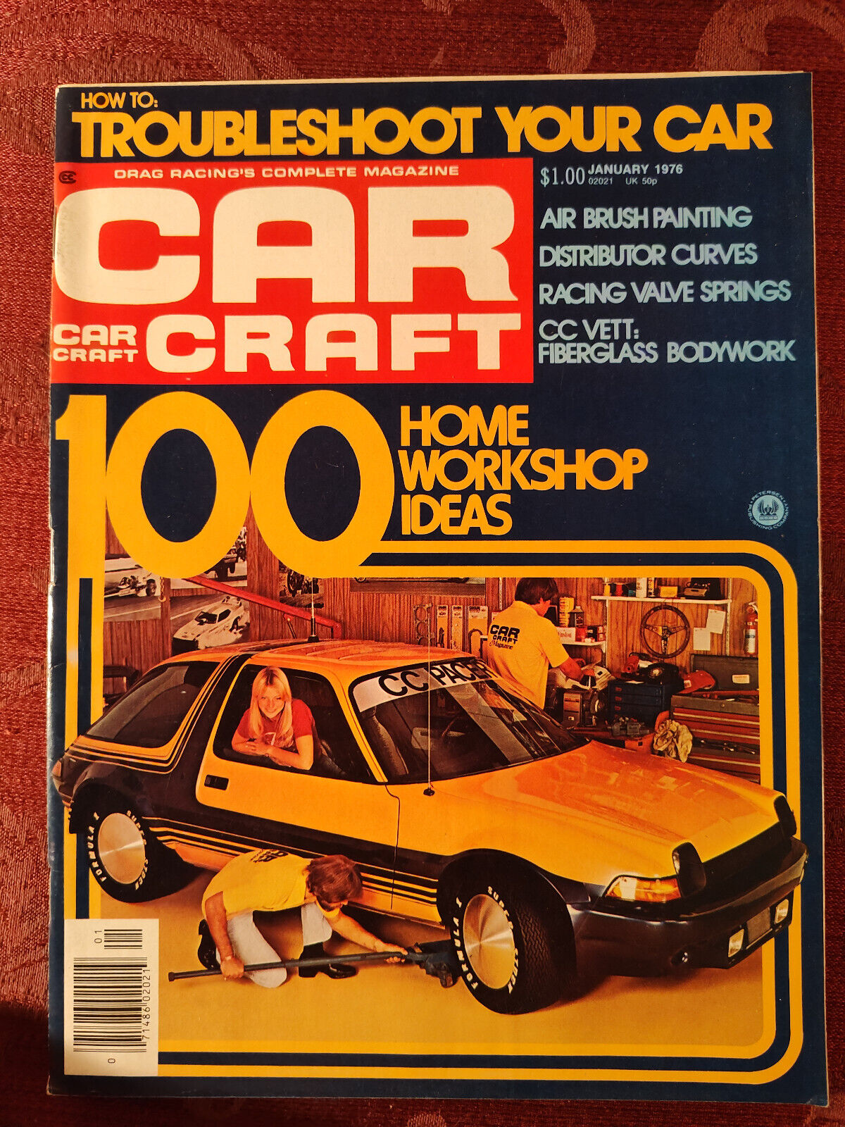 Rare CAR CRAFT Magazine January 1976 AMC PACER 100 Home Workshop Ideas