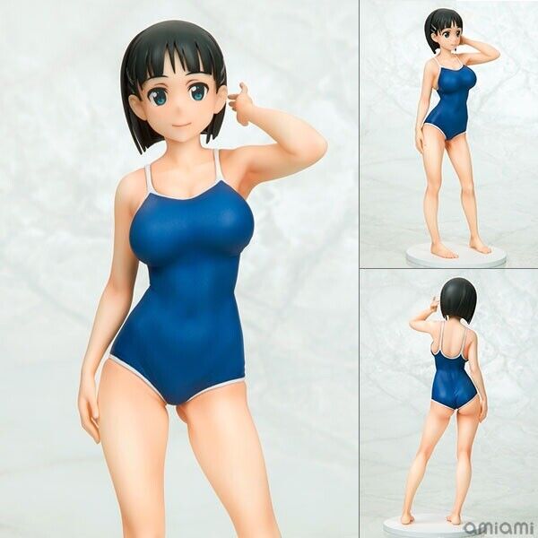 Beat (Q-SIX) Suguha Kirigaya Navy Blue Swimsuit Ver. 1/7 Scale Figure