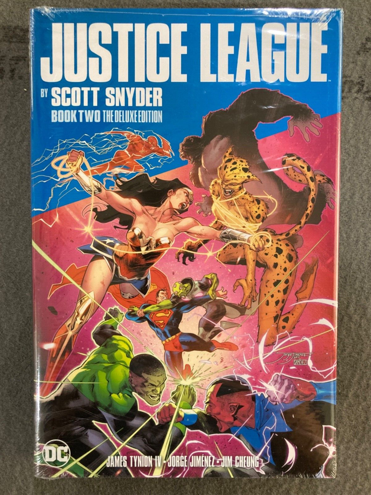 JUSTICE LEAGUE by Scott Snyder: Book 2, Deluxe Edition (Hardcover, New/Sealed)