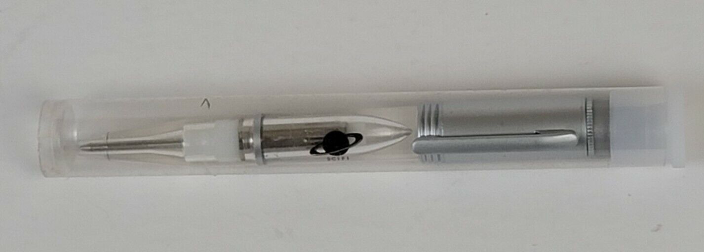 Vintage Sci Fi Network Star-Light Ballpoint Pen Lights Up Promo Advertising